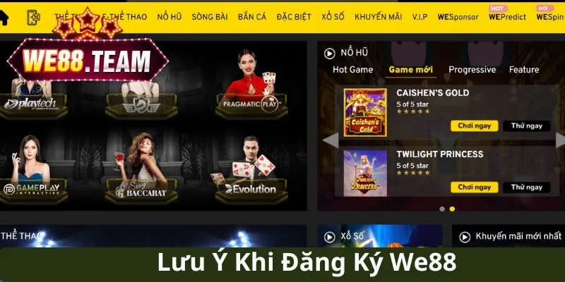 Một vài lưu ý quan trọng khi tạo tài khoản chơi cá cược trực tuyến