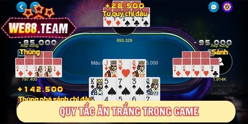 Quy tắc ăn trắng trong game 