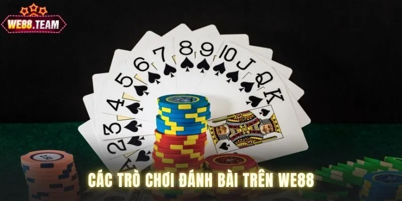 Trò chơi phổ biến ở sòng bài WE88 Trò chơi phổ biến ở sòng bài WE88